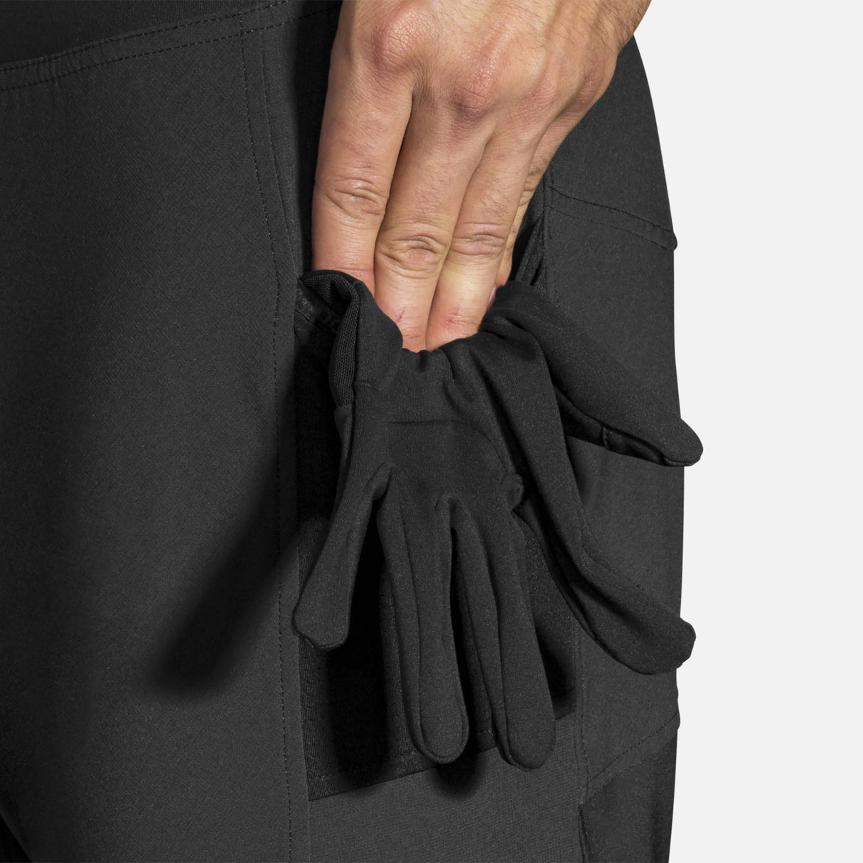 Brooks Switch Hybrid pantalon de course à pied homme pochette latérale