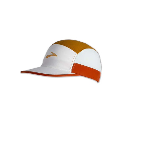 Casquette de course à pied Brooks Propel unisexe -Mist / Ochre / Red Clay