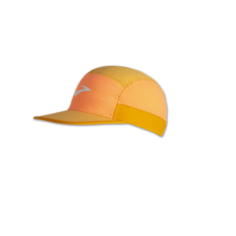 Casquette de course à pied Brooks Propel unisexe - Live Wire / Sun Glow / Marigold