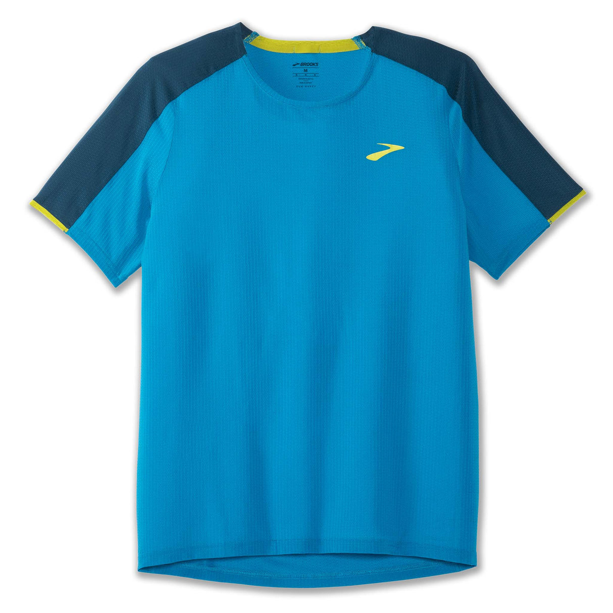 Brooks Atmosphere T-shirt de course electric blue alpine pour homme