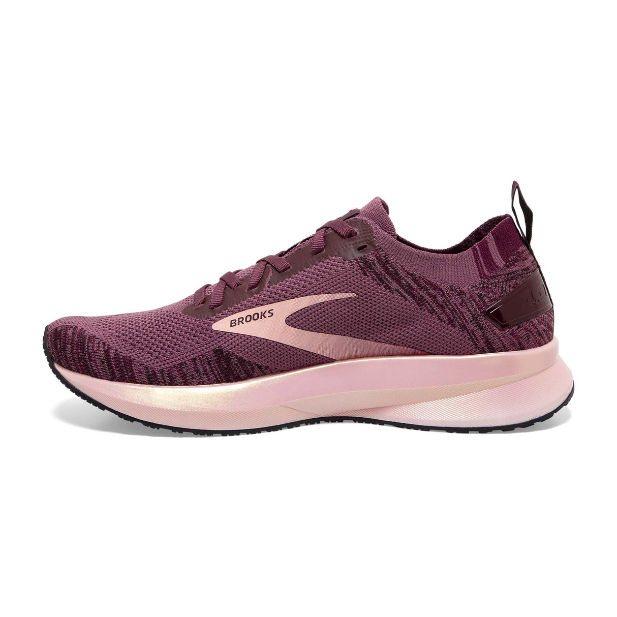Brooks Levitate 4 chaussures de course a pied pour femme nocturne coral lateral