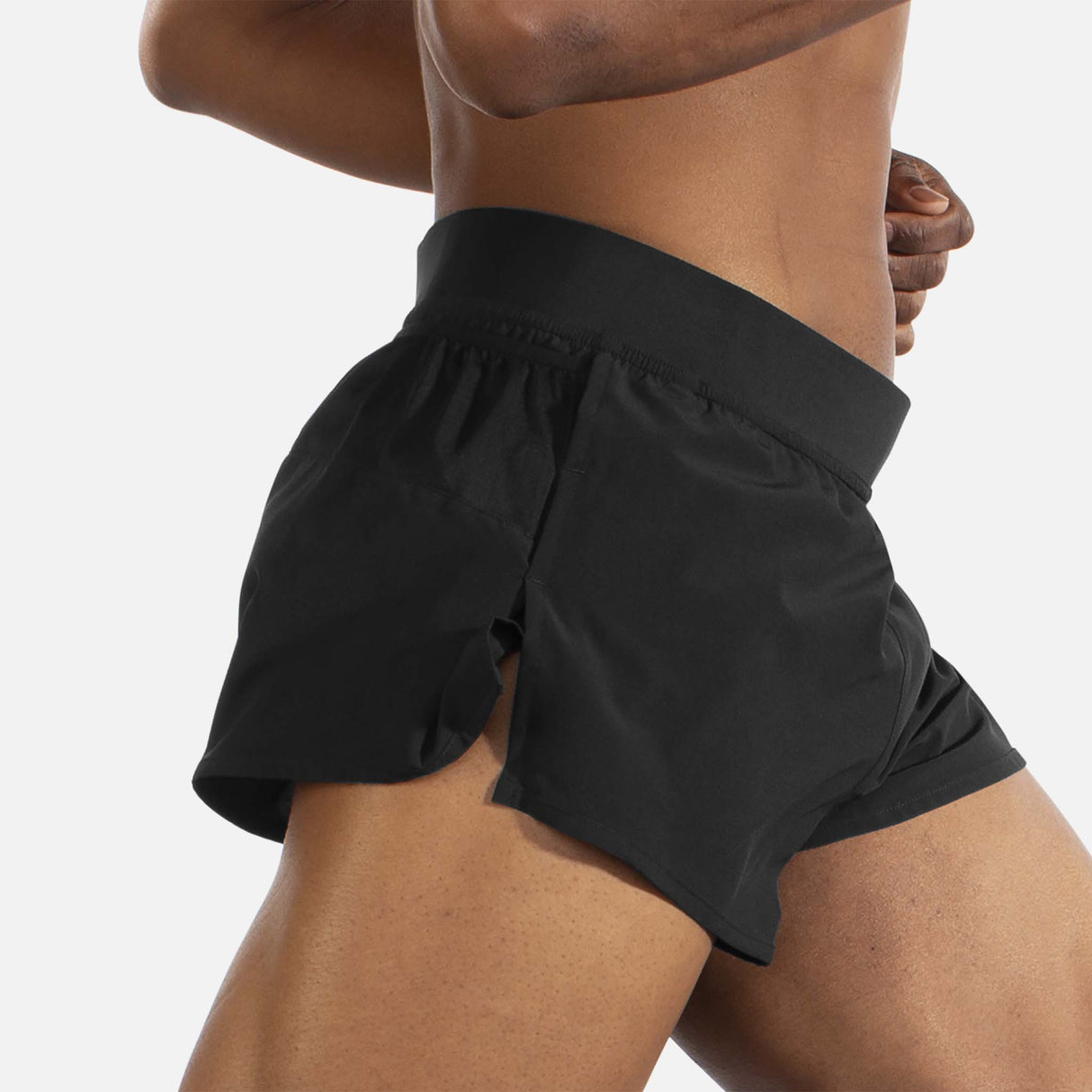 Brooks Sherpa 3" Split short course noir homme live