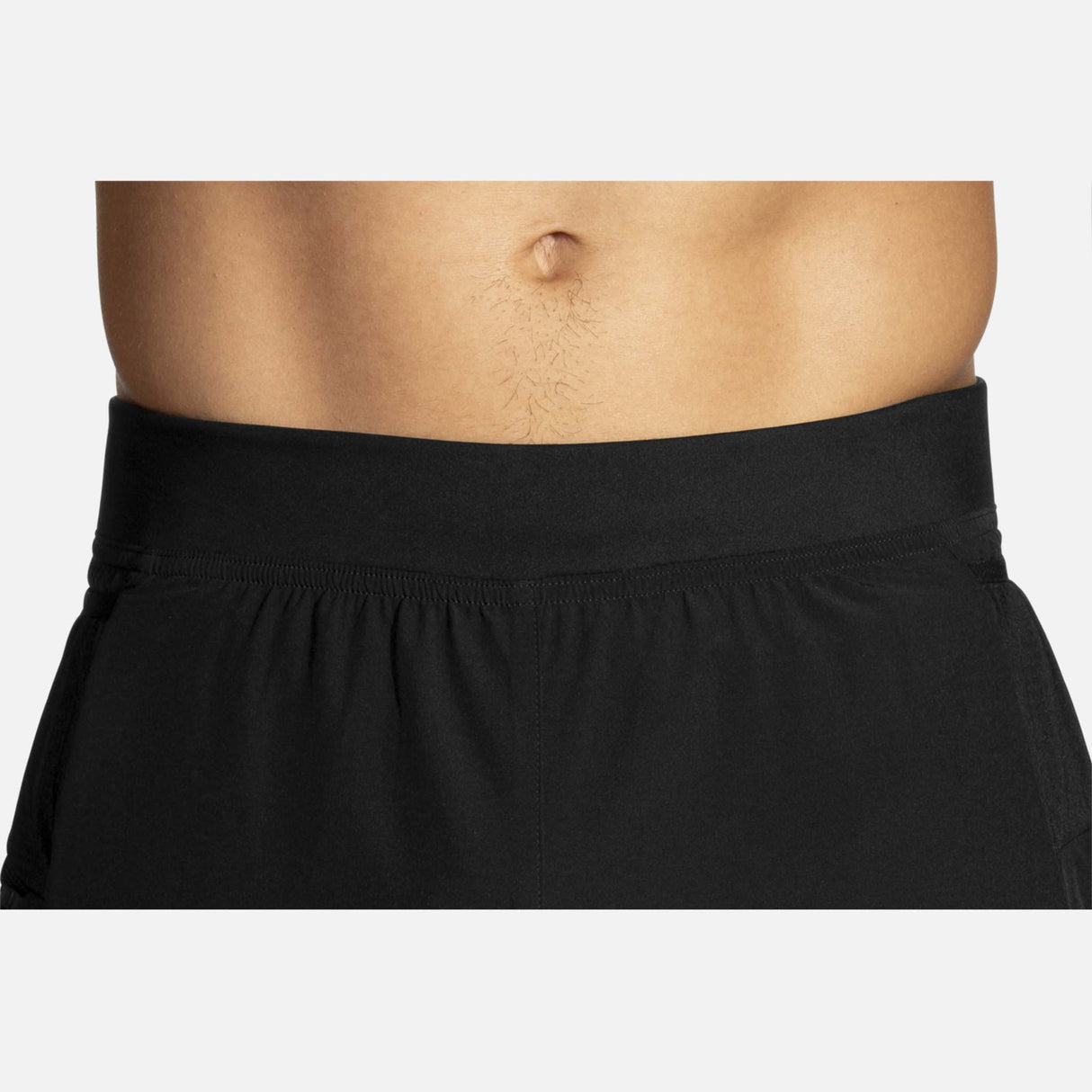 Brooks Sherpa 5" 2-en-1 short de course noir homme taille