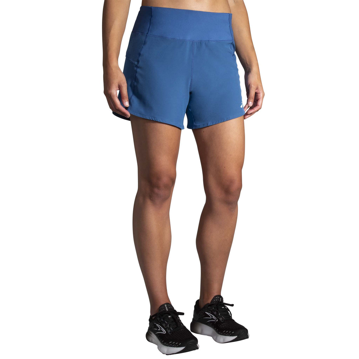 Brooks Chaser 5-inch shorts de course à pied pour femme blue ash face