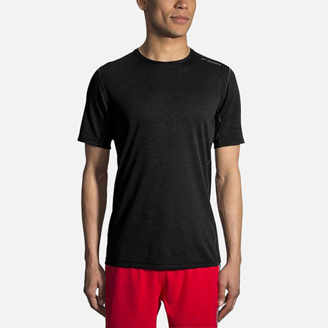 Brooks Ghost T-shirt de course a pied pour homme noir