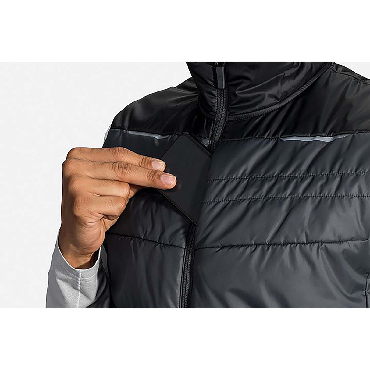 Brooks Brooks Cascadia Thermal Veste sans manches de course a pied pour homme