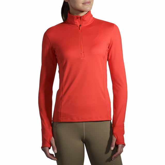 Brooks Brooks Dash 1/2 Zip chandail de course à pied pour femme