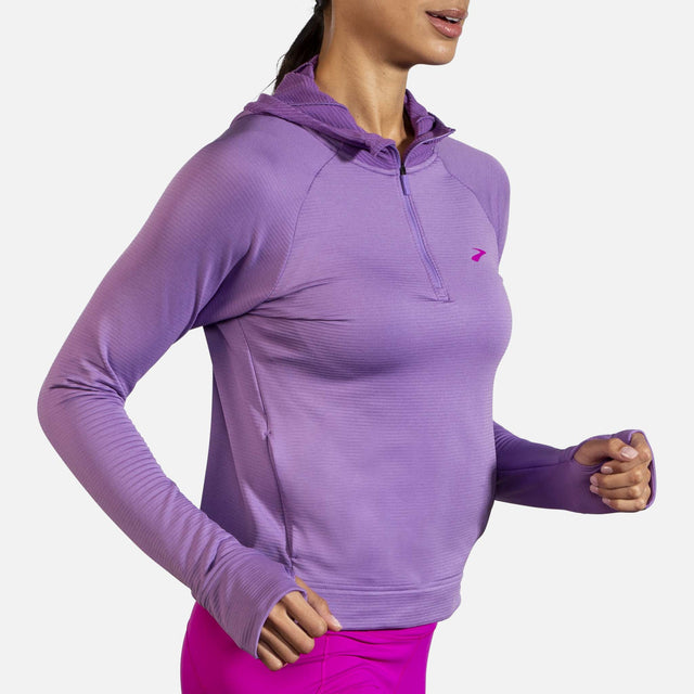 Brooks Brooks Notch Thermal Hoodie chandail de course à pied femme