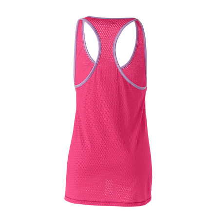 Camisole sport femme rose vue dos Champion Authentics Burnout