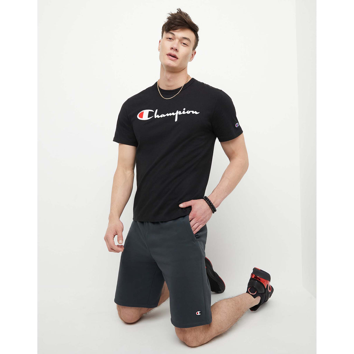 Champion 10-Inch Game Day Short gris homme live