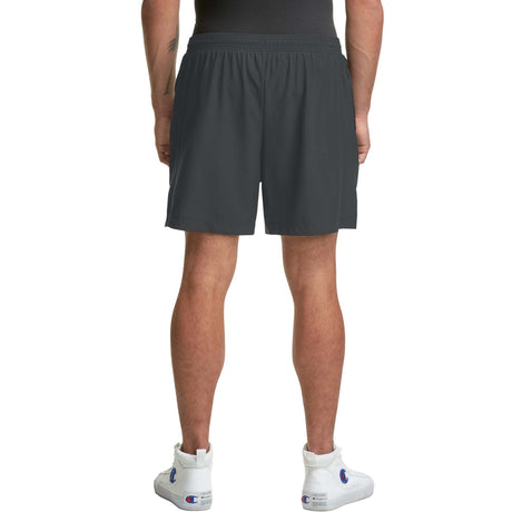 Champion 5 Inch Sport Short gris homme dos