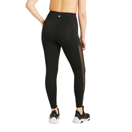 Champion All In Crop 7/8 Tight legging noir femme dos