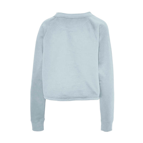Champion Campus Fleece Crop chandail en laine polaire pour femme snowdrop grey dos