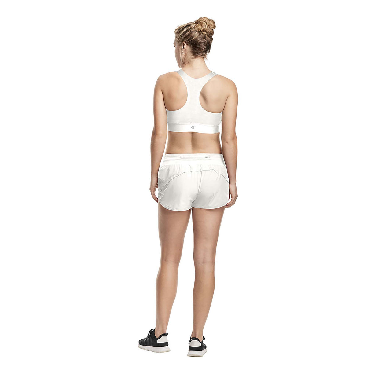 Champion Everyday Sport Shorts blanc femme live dos