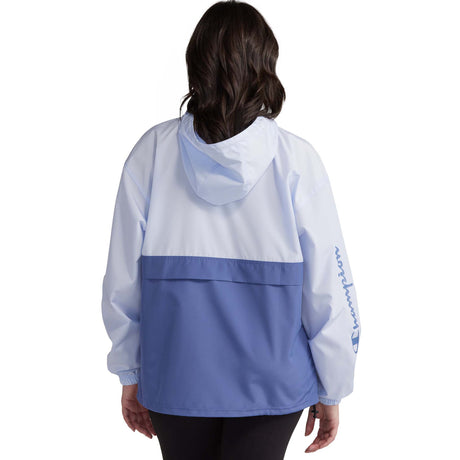 Champion Packable Color Blocked Jacket manteau de pluie a enfiler pour femme dos