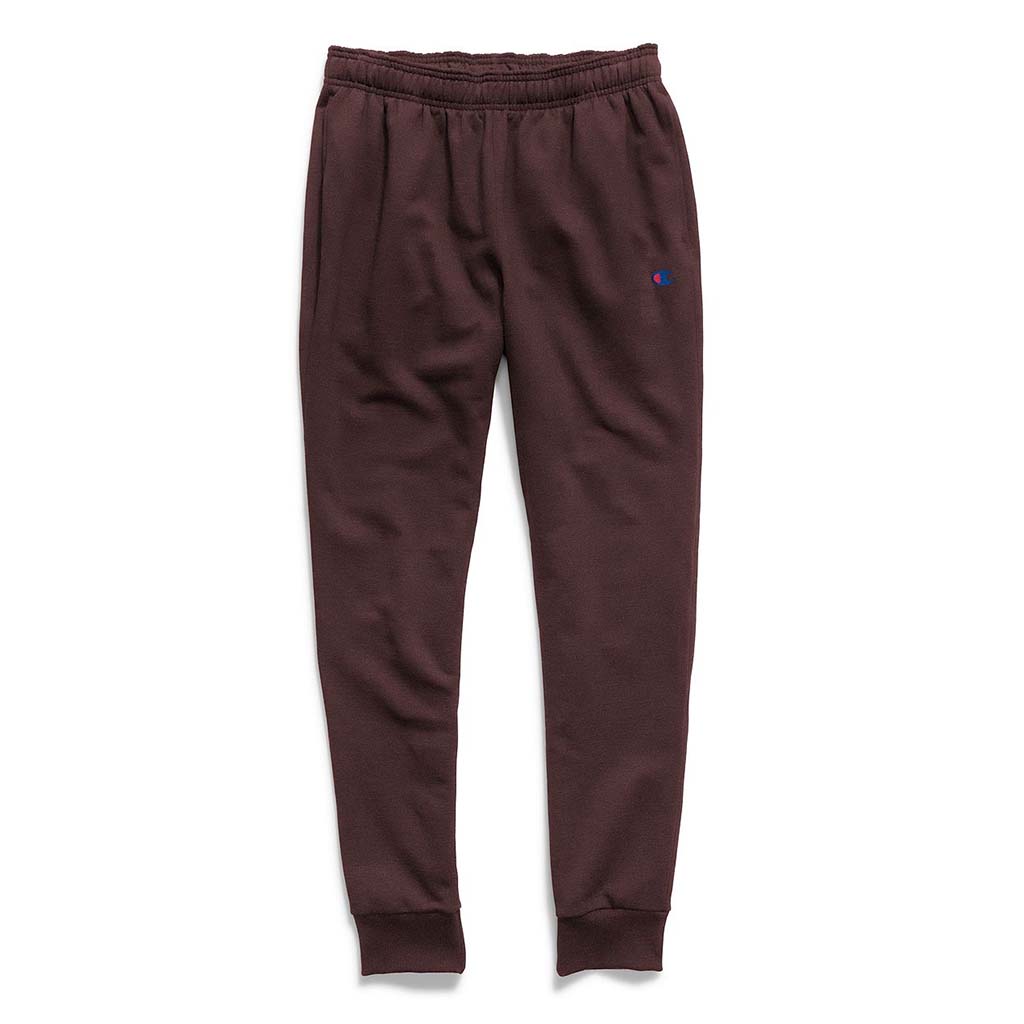Champion Powerblend Retro Fleece Maroon pantalon jogging homme