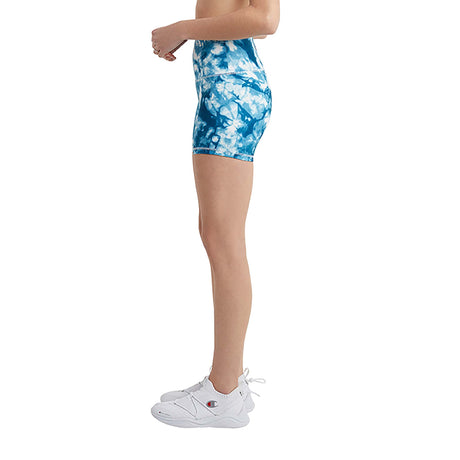 Champion Soft Touch Eco Boy Short crush dye print lateral