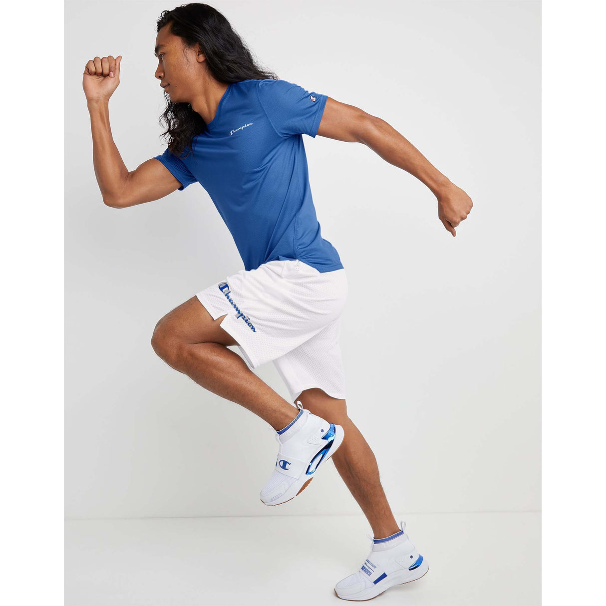 Champion Sport Tee bright royal homme live