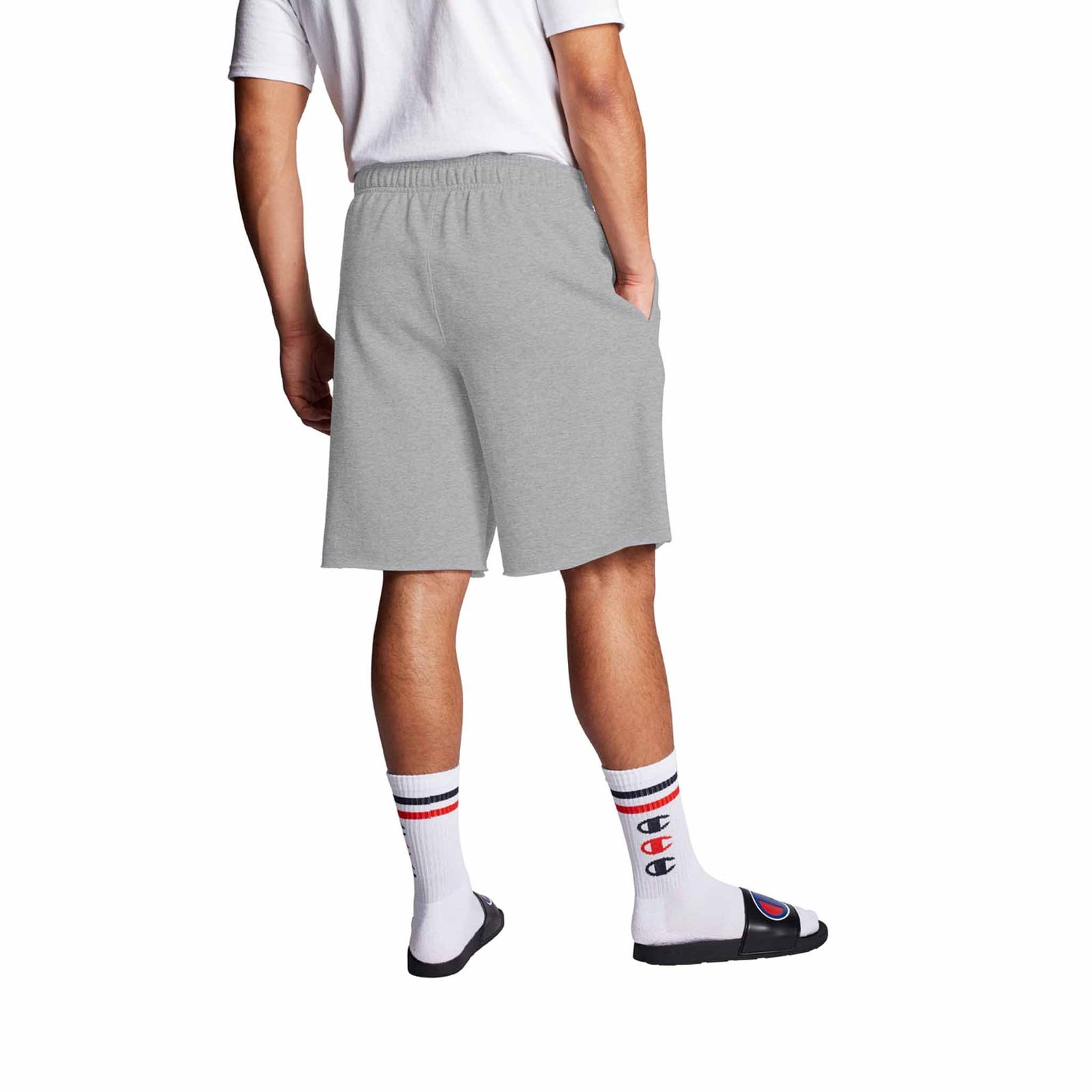 Champion Champion 10 Inch Powerblend Graphic Short en molleton pour homme