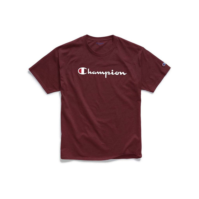 Champion Champion Classic Jersey Script Logo T-shirt manches courtes pour homme