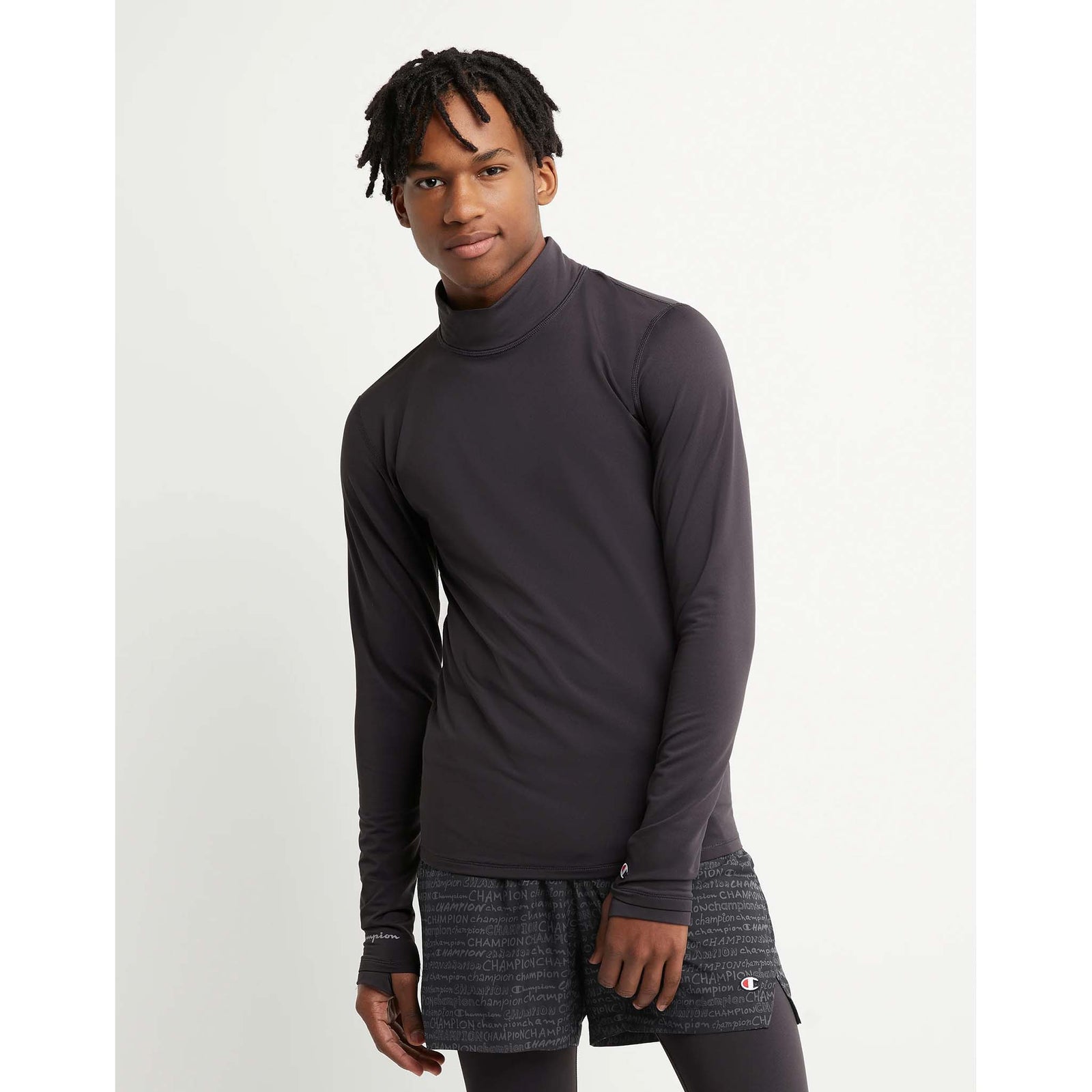 Champion Champion Cold Weather chandail manches longues col montant homme
