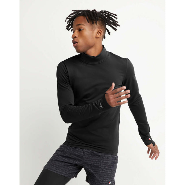 Champion Champion Cold Weather chandail manches longues col montant homme