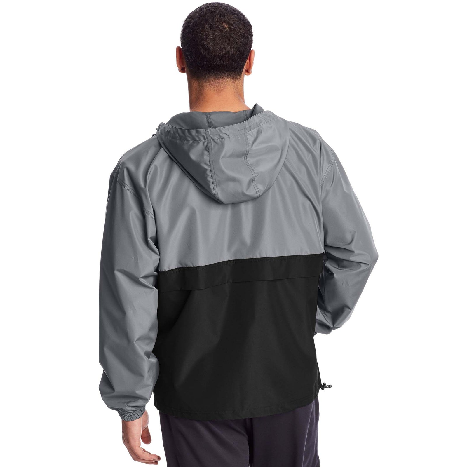 Champion Champion Colorblock Packable Jacket Block Logo manteau de pluie à enfiler