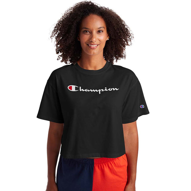 Champion Champion Cropped Tee t-shirt pour femme