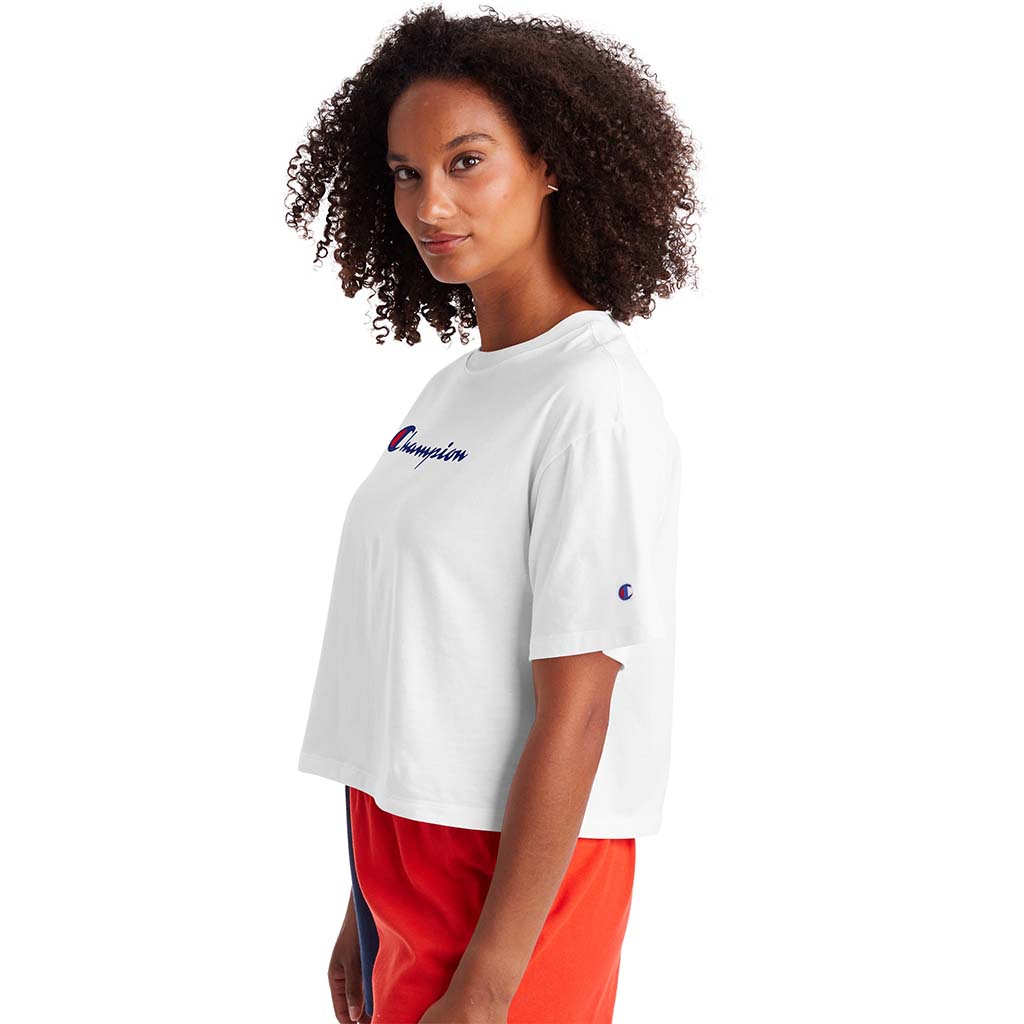 Champion Champion Cropped Tee t-shirt pour femme