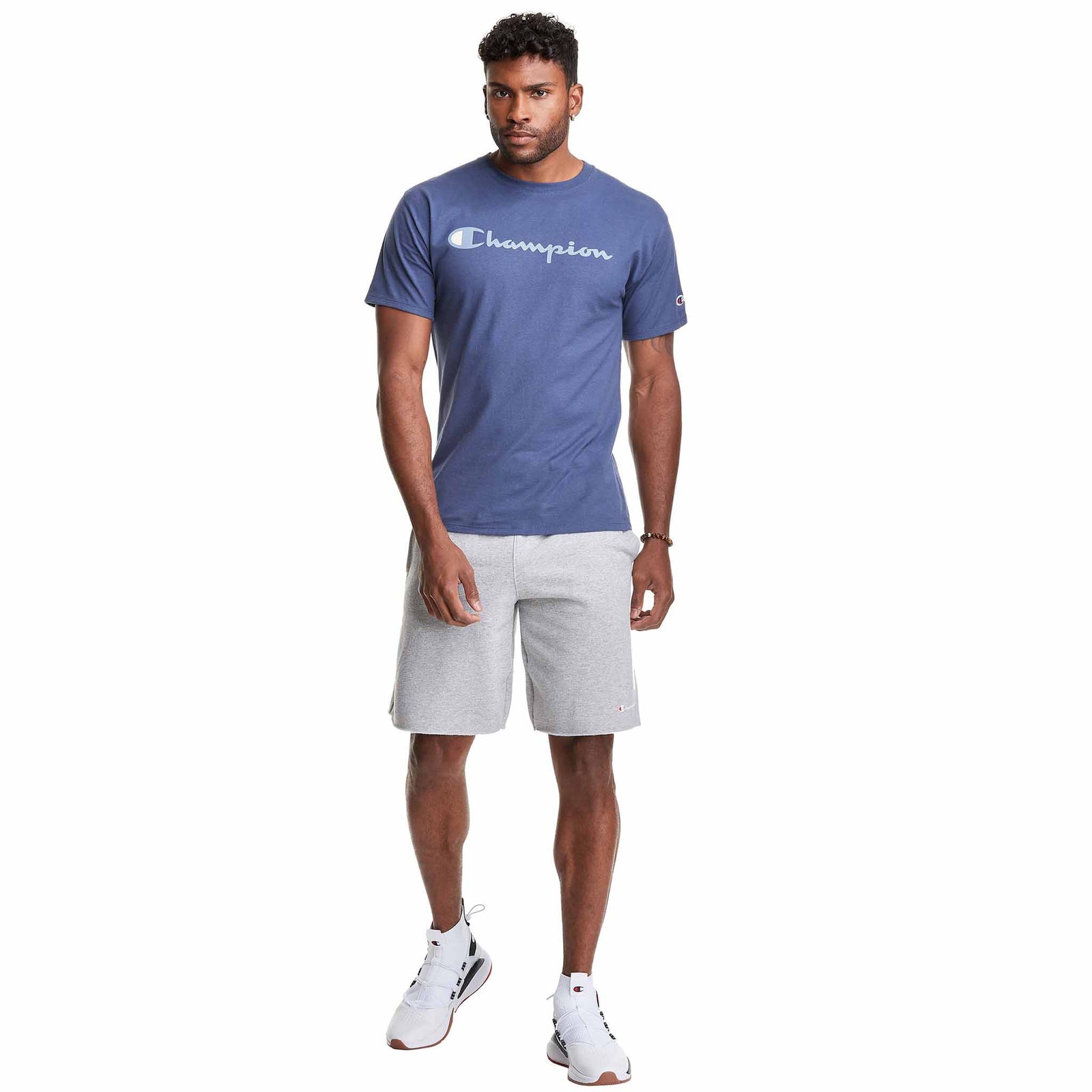 Champion Champion Graphic Jersey Script Logo T-shirt manches courtes pour homme