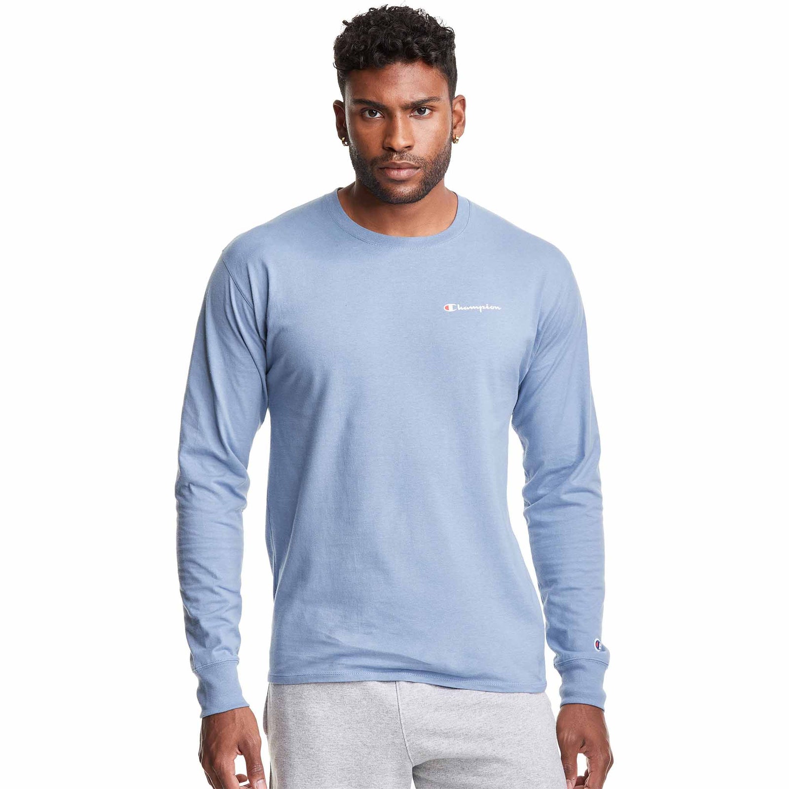 Champion Champion Graphic L/S Small Script Logo t-shirt manches longues homme