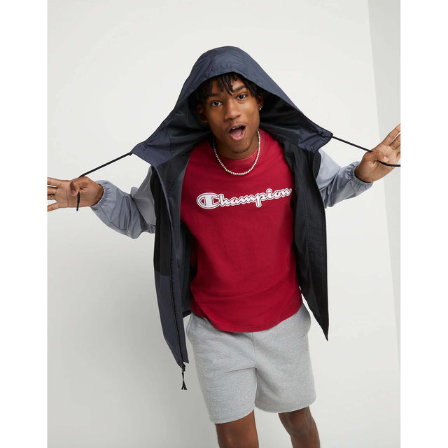 Champion Champion Lightweight Colorblock Jacket léger à capuche pour homme
