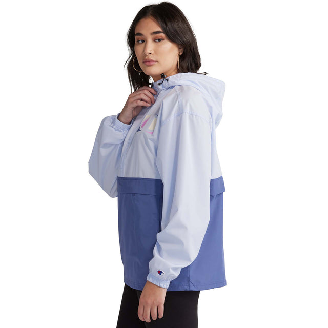 Champion Champion Packable Color Blocked Jacket manteau de pluie a enfiler pour femme