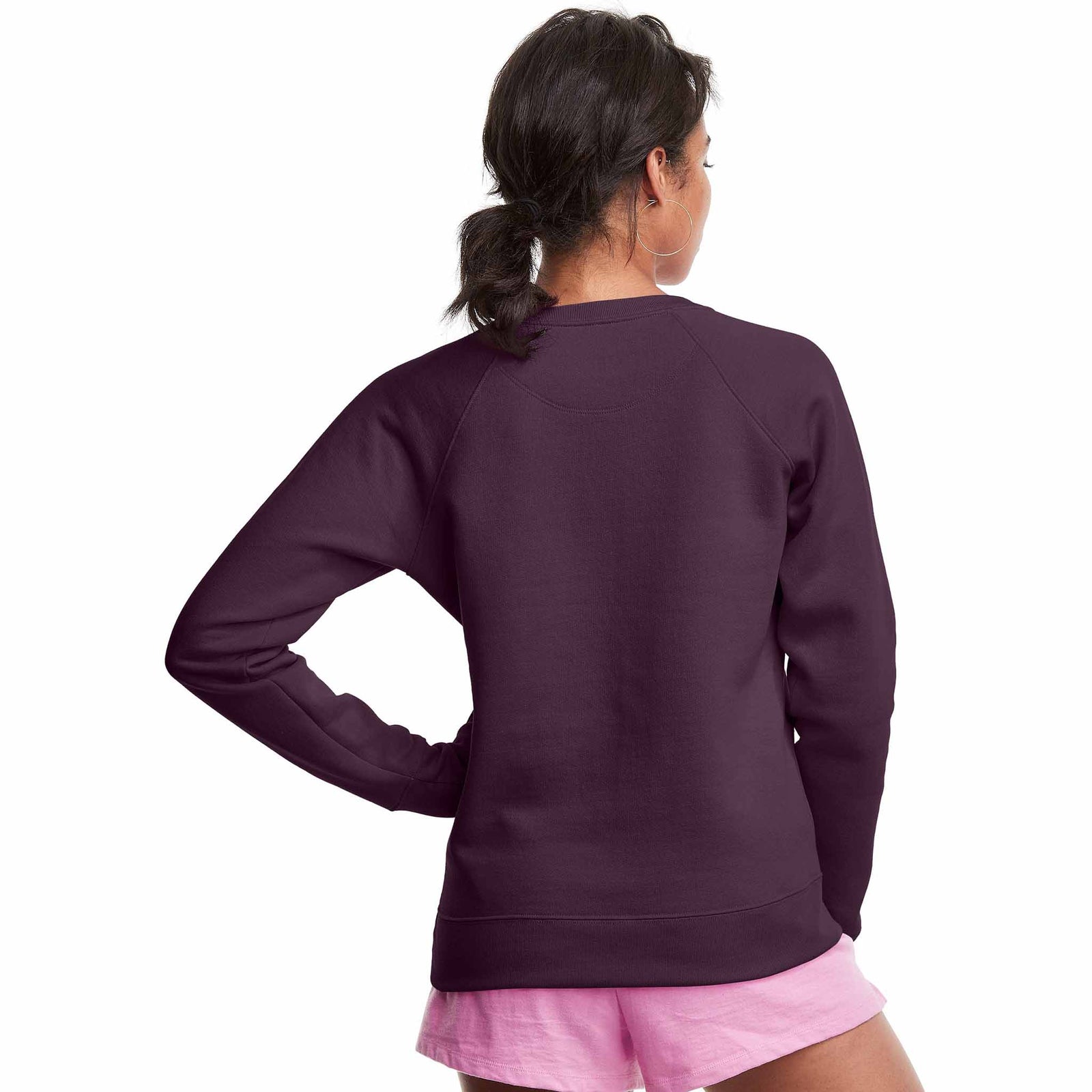 Champion Champion Powerblend Classic Crew Embroidered Logo chandail molletonné pour femme