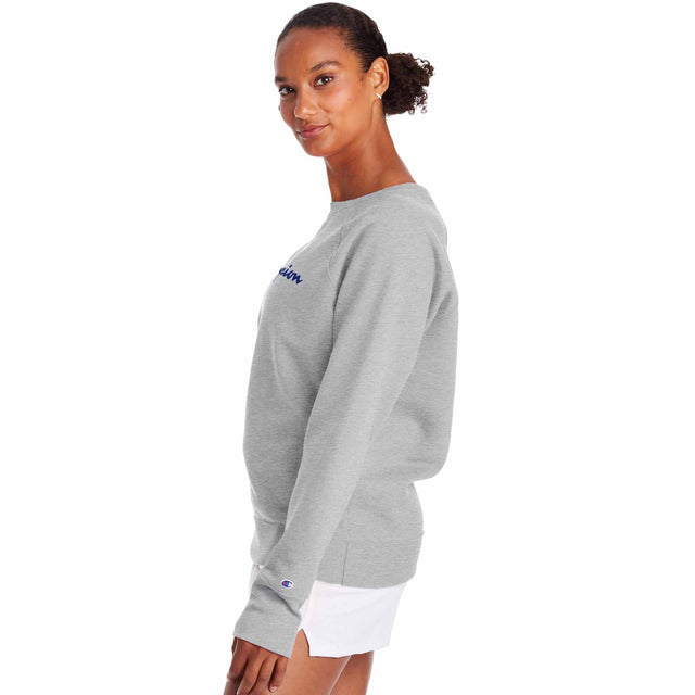 Champion Champion Powerblend Classic Crew Script Logo chandail molletonné pour femme