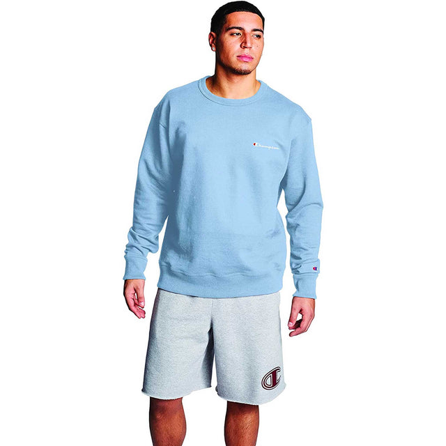 Champion Champion Powerblend Fleece Crew Small Script Logo sweatshirt pour homme