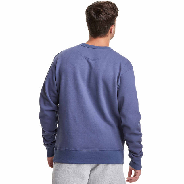 Champion Champion Powerblend Graphic Crew Script Logo sweatshirt pour homme