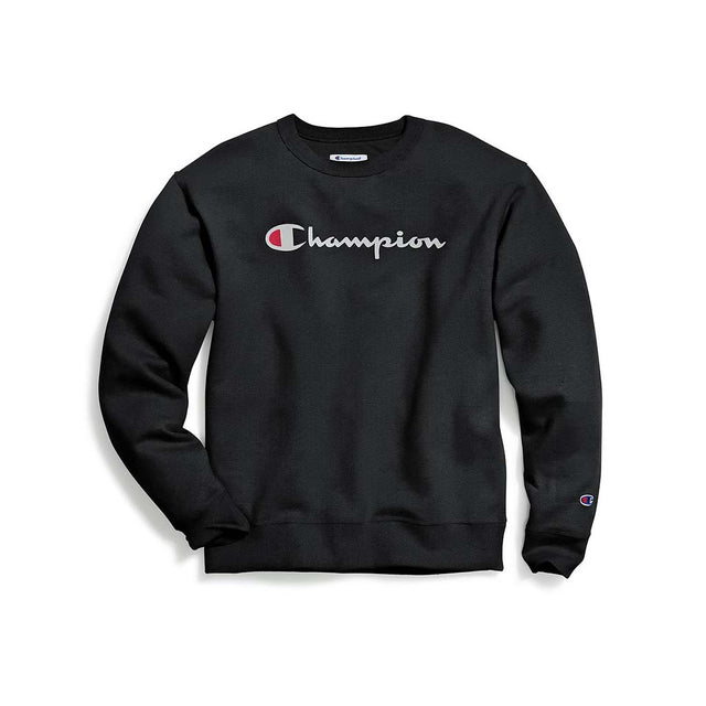 Champion Champion Powerblend Graphic Crew sweatshirt Script Logo pour homme