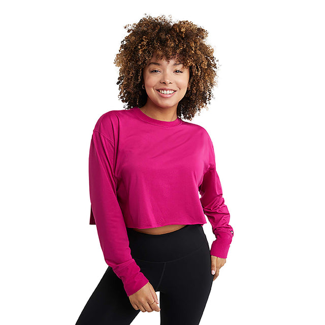 Champion Champion Soft Touch chandail court manches longues femme