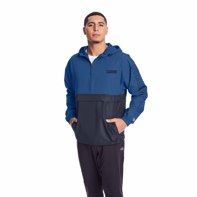 Champion Champion Stadium Colorblock Packable Jacket manteau de pluie à enfiler pour homme