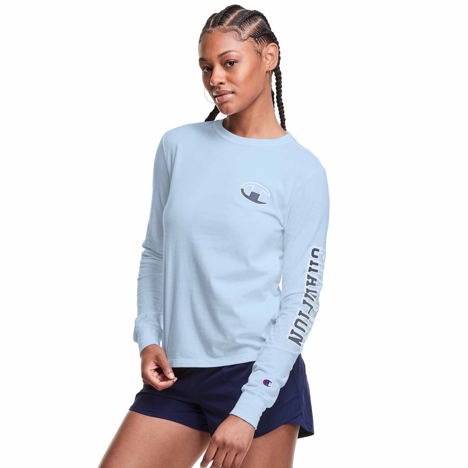 Champion Champion T-shirt The Classic Long Sleeve Tee à manches longues femme