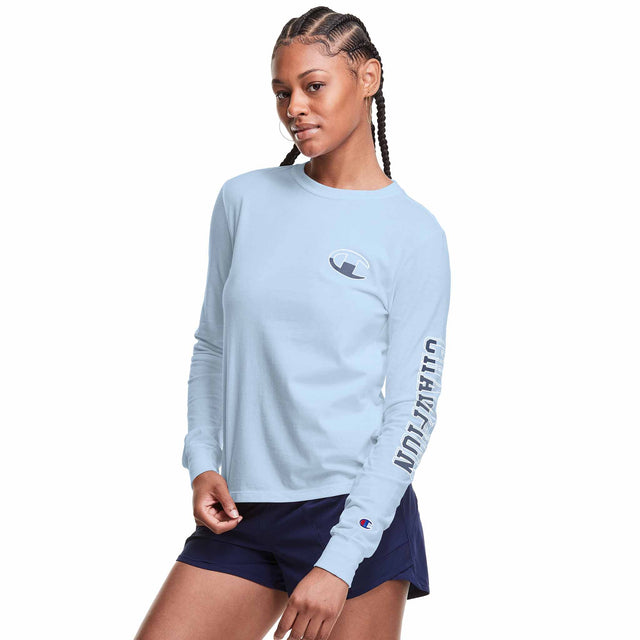 Champion Champion T-shirt The Classic Long Sleeve Tee à manches longues femme
