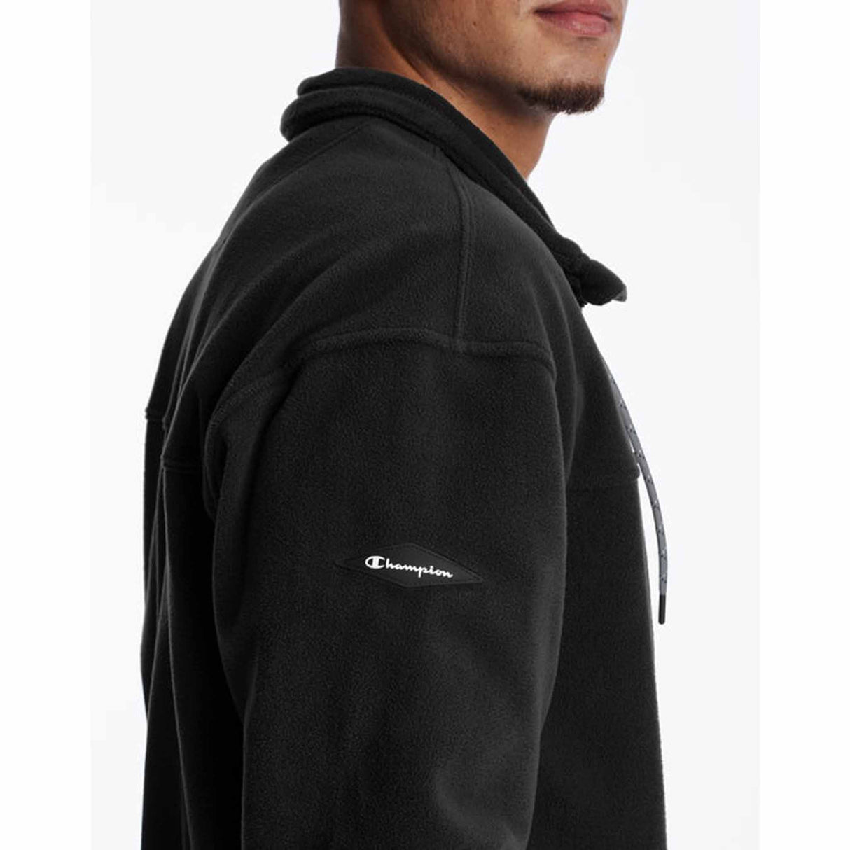Champion Champion Urban Polar Fleece 1/4 zip script logo pour homme