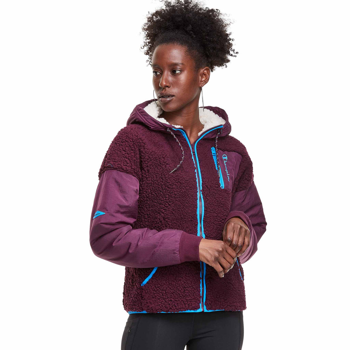 Champion Champion veste molleton Cozy High Pile Jacket pour femme