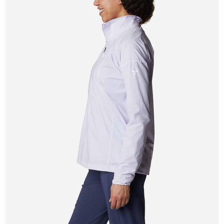Columbia Titan Pass Lightweight Half Zip manteau coupe-vent femme - Purple Tint