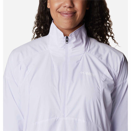 Columbia Titan Pass Lightweight Half Zip manteau coupe-vent femme - Purple Tint