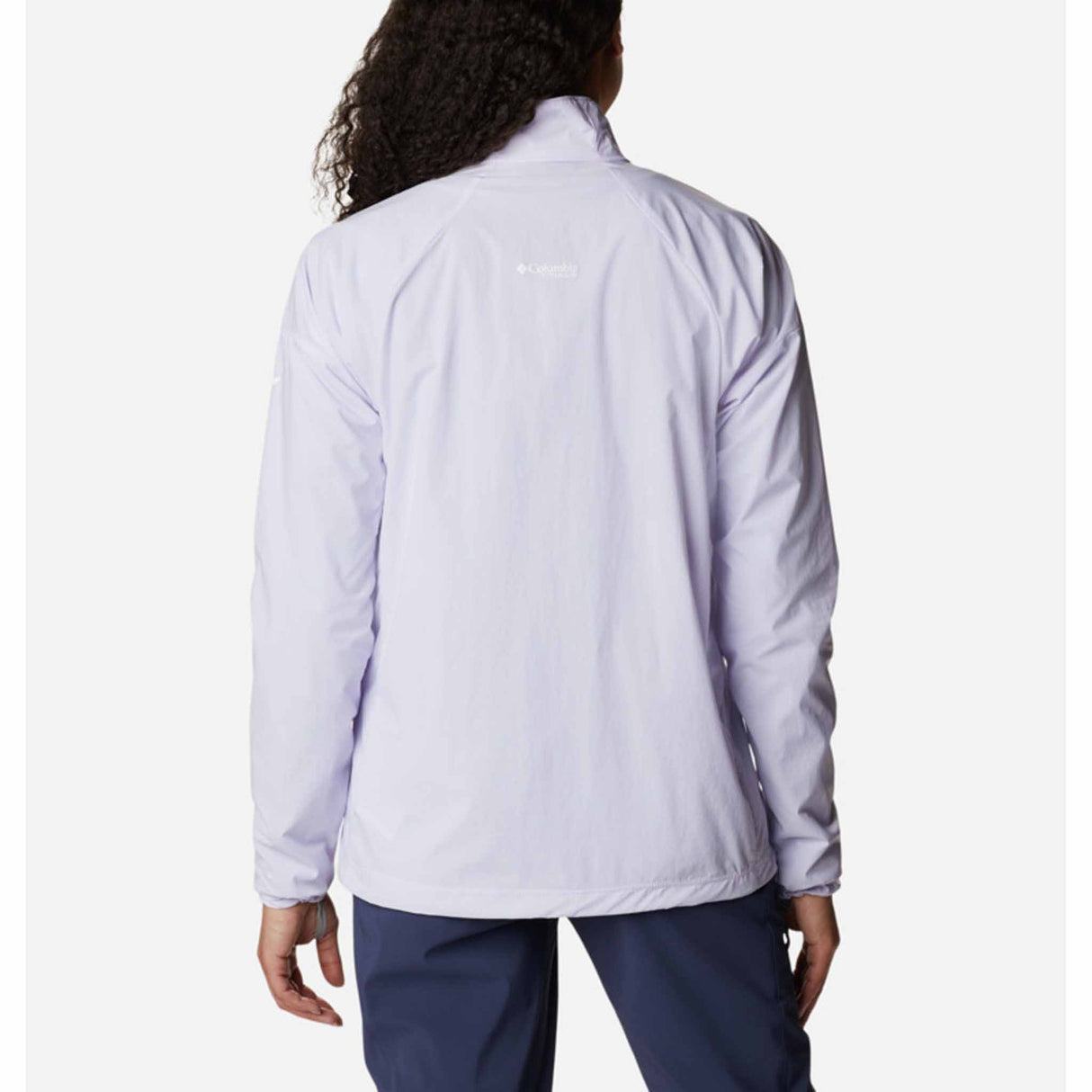 Columbia Titan Pass Lightweight Half Zip manteau coupe-vent femme - Purple Tint