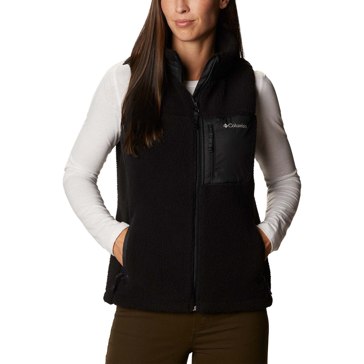 Columbia West Bend Full-Zip veste laine polaire noir