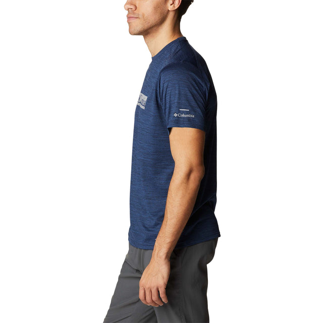 Columbia Columbia Alpine Chill Zero Graphic T-shirt col rond manches courtes pour homme