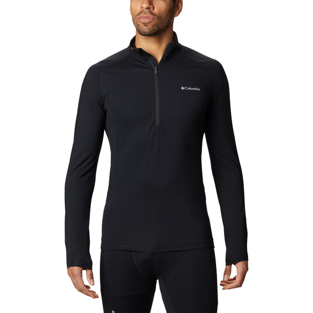 Columbia Columbia Omni-Heat 3D Knit Crew II demi-zip haut à manches longues homme